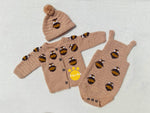 Handmade Romper- Size: 0M-2Years