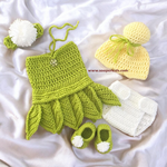 Crochet Baby Girl Dress (Newborn-24Months)