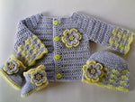 Crochet Baby Girl Outfit (Newborn-4Y)