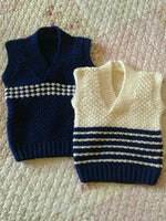 Handmade Crochet Baby Sweater - Size: 0-4Years