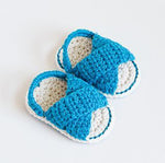 Crochet Baby Boy Sandals (0-12m)