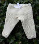 Handmade Crochet Baby Trouser - Size: 0M-4Y