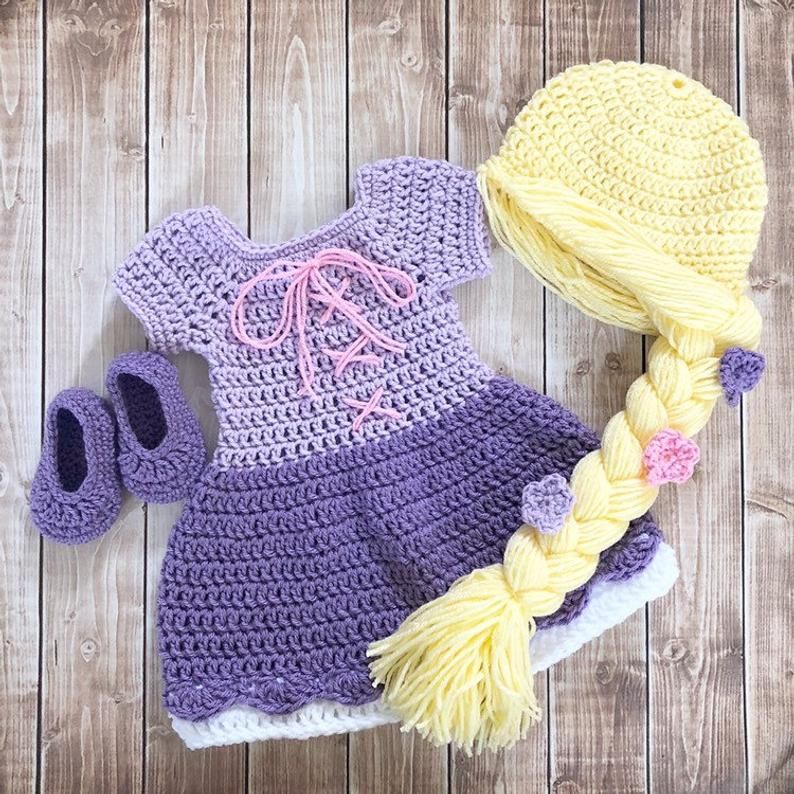 Crochet Baby Girl Dress (Newborn-4Y)