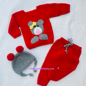 Handmade Baby Outfit - Size: 0-3 Years