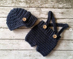 Handmade Crochet Baby Outfit- Size: 0M-4Y