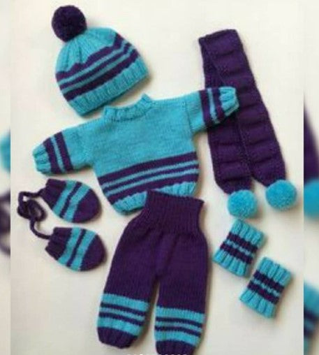 Handmade Baby Boy Outfit - Size: 0-6 Months