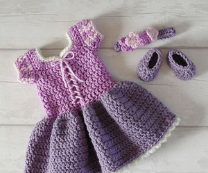 Crochet Baby Girl Dress (Newborn-4Y)