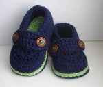 Crochet Baby Booties (0-6m)