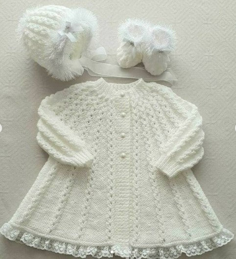 Handmade Baby Girl Dress (Newborn-24M)